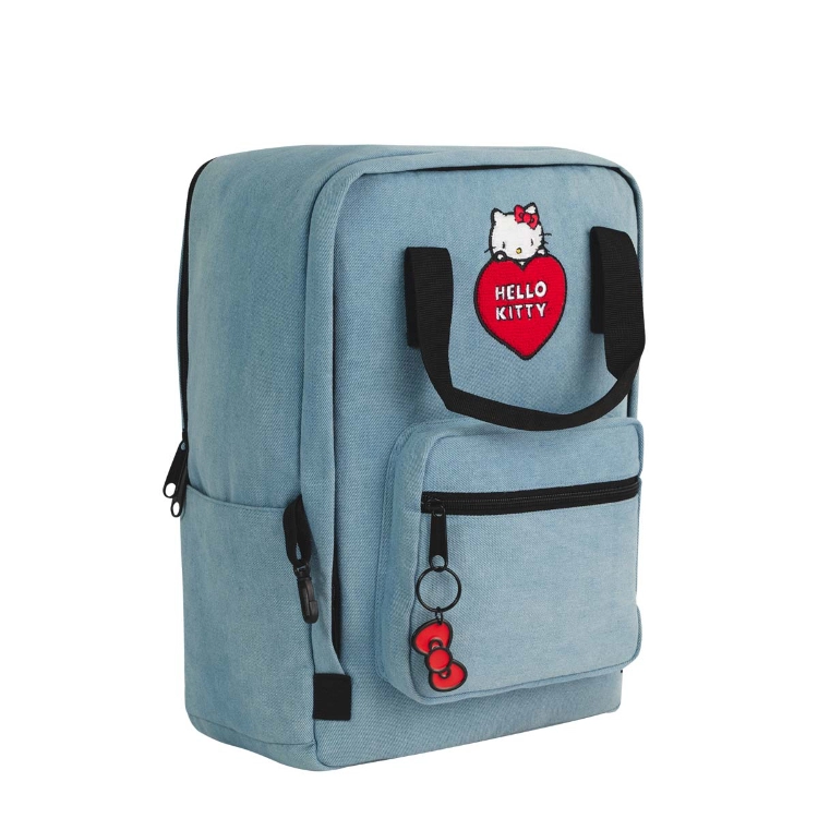 Mochila Escolar Mooving 2026 Hello Kitty Jean Art.1641226